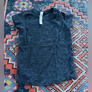Childhoods Clothing heathered charcoal short sleeve tee, 18-24 months